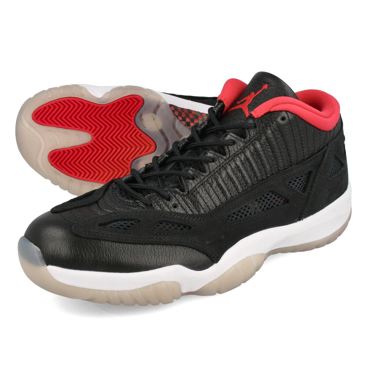 15時迄のご注文で即日発送可 NIKE AIR JORDAN 11 LOW IE 【BRED】 ナイキ エア ジョーダン 11 レトロ ロー IE BLACK/WHITE/TRUE RED 919712-023