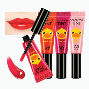 [G9SKIN/G9スキン] Color Tok Tint / カラートックティント 5ml リップティント リップグロス 口紅 リップメイク メイクアップ SkinGardenスキンガーデン