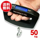 【MAX50kg】吊り下げ式 デジタルスケール ラゲッジチェッカー スーツケースの計量に 吊り下げ秤 吊下げ はかり