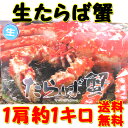 生たらばがに 1肩約1Kg!!【送料無料】【smtb-KD】...
