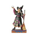 【中古】【輸入品・未使用】Enesco Jim Shore Heartwood Creek Witch クリスタルボール/部屋付き