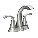 【中古】【輸入品・未使用】Moen WS84876SRN Tiffin 2ハンドル ハイアーク バスルーム蛇口 スポットレジスタント つや消しニッケル
