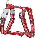 【中古】【輸入品・未使用】Red Dingo (レッドディンゴ) 犬用ハーネス Lサイズ Red (並行輸入品)