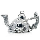 ショッピングPS 【中古】【輸入品・未使用】MARIAGE FRERES (マリアージュフレール) - ≪ KARAWAN ≫ Silver plated teapot ( シルバーティーポットメッキ)4 cups - 並行輸入品