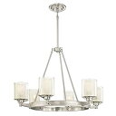 【中古】【輸入品・未使用】Westinghouse 6330700?Glenford six-lightインドアシャンデリア Six Light 6330700 1
