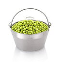 【中古】【輸入品・未使用】Kitchen Flower Stainless Steel Small Jam Pot%カンマ% Small Maslin Pan With Handle%カンマ% IH対応ステンレススチール ジャムポットマスリンパン