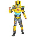 ショッピングトランスフォーマー 【中古】【輸入品・未使用】Bumblebee Costume%カンマ% Muscle Transformer Costumes for Boys%カンマ% Padded Character Jumpsuit%カンマ% Kids Size Medium (7-8) Yellow