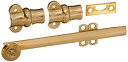 【中古】【輸入品・未使用】Baldwin 0380?8インチOrnamental Heavy Dutyサーフェスボルト、 0380033 1