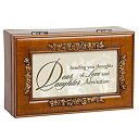 【中古】【輸入品・未使用】Dear娘木製仕上げローズトリム装飾ジュエリー音楽ボックス 6 x 4 inches 6111601