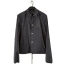 CHROME HEARTS MENS NYLON JACKET クロムハーツ メンズ RIGGINS ファブリック ジャケット CHプラス ストレッチ ナイロン クロスボタン