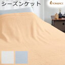 オールシーズン使えるパイルケット シーズンケット ダブルサイズ 180×200cm 3731-2784 ロマンス小杉