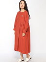 【SALE/30%OFF】Samansa Mos2 コール天ワンポイント刺繍ワンピース サマンサモスモス ワンピース【RBA_S】【RBA_E】【送料無料】