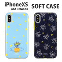 iPhoneXS ケース iPhoneX ディズニー ソフト...
