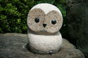 【送料無料】錆石だるまフクロウ(大サイズ)“縁起”の良いフクロウはいかがでしょうか^^贈り物にも喜ばれます☆