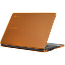 mCover iPearl シリーズ Samsung サムスン Chromebook 3 XE500C13（11.6インチ）対応 ハードシェル ケース｜オレンジ