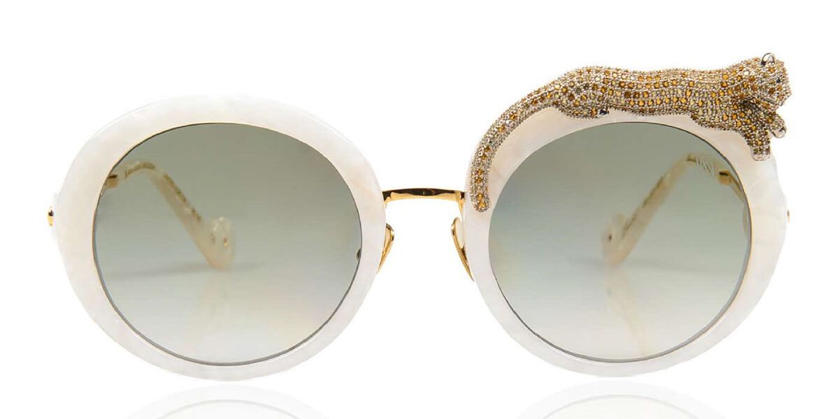 【正規品】【送料無料】アンナカリン カールソン Anna-Karin Karlsson ROSE ET LA ROUE CRYSTAL Pearl New Women Sunglasses【海外通販】