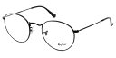 【楽天海外直送】Ray Banレイバン ユニセックス メガネRay-Ban RX3447V Round Metal 2503 47サイズ 正規品 安い ケース付 超 軽量 薄い