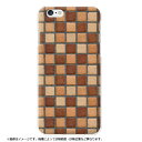 全機種対応 DM便送料無料 プリントスマホケース タイル ブラウン 印刷 スマホカバー ポリカーボネート アイフォン ワイモバイル シムフリー