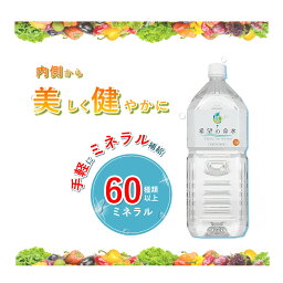 【公式】250万本突破 ランキング1位 希望の命<strong>水</strong> 2L 生体ミネラル 60種類 マルチミネラル ベースサプリメント 約60日分 ストレス 健康維持 サポート