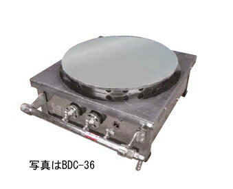 ガスクレープ焼き器 （鉄板サイズ φ360）【BDC-36】(クレープ焼き機)...:smile-dp:10000587