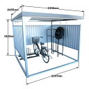 国内生産!自転車置き場、物干し台、物置にどうぞ!!