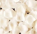 【全品5%offクーポン お買い物マラソン! 14時間限定!】 送料無料 フラワーシャワー バラ の 花びら 白 ホワイト 900枚 セット / 造花 おもちゃ ホビー 花 ギフト 誕生日 プレゼント 女性 薔薇 ローズ 母の日 結婚式 二次会 パーティー 結婚記念日 クリスマス 2次会 ブライ