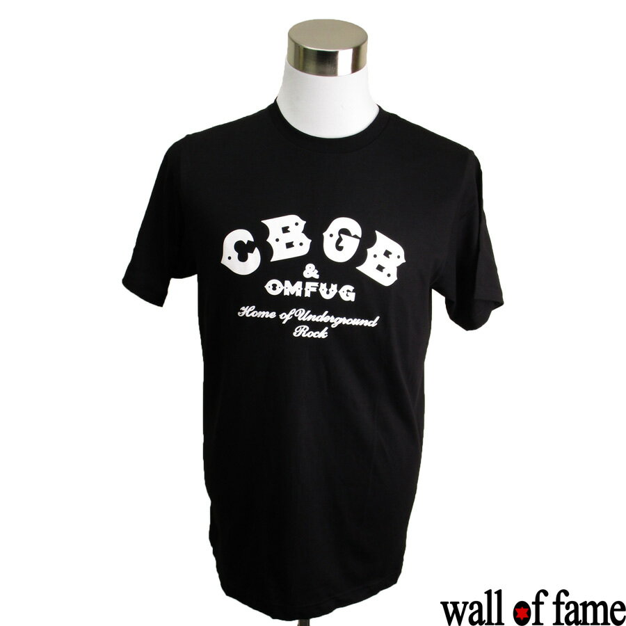 バンドTシャツ Wall of fame CBGB シービージービー 音楽 プリントTシャツ ライブハウス マンハッタン ロックTシャツ フェス ファッション 洋楽 Tシャツ メンズ レディース サイズM＆L