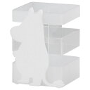 【代引料無料】MOOMIN シルエットアクリルポット ムーミン KC-5009