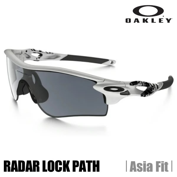 【保証書付】【パワーセール】オークリー　サングラス　OAKLEY　オークリー　レーダーロックパス　（Asia Fit）　matte white★slate iridium　OO9206-02　(A)OAKLEY　RadarLock Path 【送料無料】【代引料無料】