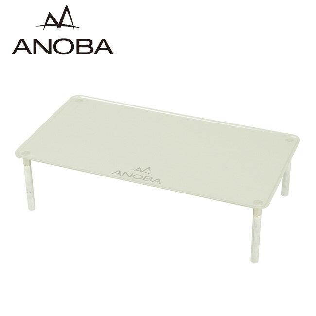 ANOBA アノバ US SOLO TABLE FLAT TYPE USソロテーブル フラット AN002 【最軽量/軽い/アルミテーブル/ソロテーブル/アウトドア/キャンプ】の画像