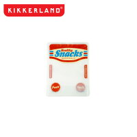 KIKKERLAND キッカーランド Snack Zipper Bags S set of 4 スナックジッパーバッグ KCU177S 【洗浄/洗い物/料理/調理】の画像