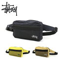 【12/3限定★先着200名★3,000円OFFクーポン配布】STUSSY ステューシー LIGHT WEIGHT WAIST BAG ライトウエイトウエストバッグ 134210 【おしゃれ/アウトドア/タウンユース】
