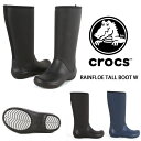 クロックス CROCS RAINFLOE TALL BOOT W（レインフロー トール ブーツ Womens) レインブーツ レインシューズ トール ウィメンズ レディース 女性用 長靴 203416 国内 正規品 【靴】