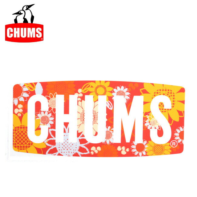 【ステッカー3000円以上購入で送料無料】チャムス chums ステッカー Flower Logo Sticker 【雑貨】正規品 CH62-1118