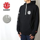 エレメント ELEMENT BIG TREE LOGO HO パーカー AI021005 【2018/パーカー/ハーフジップ/メンズ/コットン】