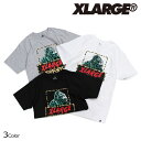 エクストララージ XLARGE Tシャツ メンズ 半袖 トップス クルーネック ANAMALIA SS TEE 3カラー 【CLEARANCE】【返品不可】