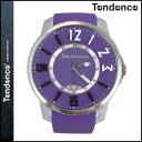 テンデンス TENDENCE 腕時計 SLIM POP スリムポップ 47mm TG131002 ウォッチ 時計 パープル PURPLE 3H メンズ レディース