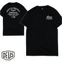 【最大2000円OFFクーポン ポイント最大32倍】 デウスエクスマキナ Deus ex Machina Tシャツ メンズ 半袖 CANGGU ADDRESS TEE ティーシャツ T-SHIRTS ブラック