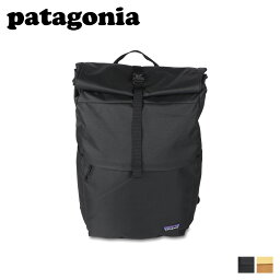 【クーポンで最大1000円OFF！5/1 10___59まで】 <strong>パタゴニア</strong> patagonia <strong>リュック</strong> バッグ バックパック アーバー ロール トップ パック メンズ レディース 30L 撥水 大容量 ARBOR ROLL TOP PACK ブラック イエロー 黒 48540