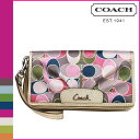 コーチ COACH F47825 長財布 [マルチカラー] アシュレー スカーフ プリント デミ クラッチ 正規アウトレット/OUTLET/シグネチャー/送料無料/USA FACTORY/通販/新品 ［7/6 新入荷］