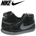 ナイキ NIKE ブレザー スニーカー BLAZER HI SP BLACK COMME des GARCONS ブレイザー ハイ ブラック コムデギャルソン ブラザー コラボ CDG 704571-001 ブラック メンズ 【◆】
