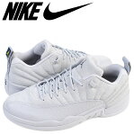 ナイキ NIKE エアジョーダン12 レトロ ロー スニーカー AIR JORDAN 12 RETRO LOW メンズ 308317-002 靴 グレー