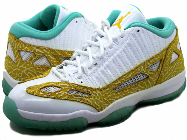 |Cg2{  iCL NIKE AIR JORDAN11 RETRO LOW LSWHITE VARSITY MAIZE AZURE iCL GAW[_11 g[yz[ K ]ySz