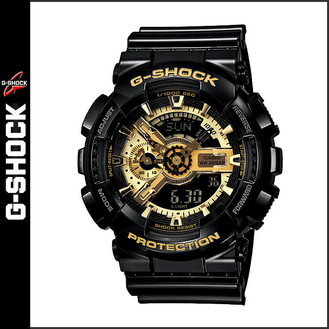 ポイント10倍 送料無料 カシオ CASIO G-SHOCK GA-110GB-1AJF 腕時計 [ ブラック × ゴールド ] Black × Gold Series メンズ レディース 時計 [11/8 再入荷][ 正規 あす楽 ] ★CASIO正規代理店★★ ポイント10倍 ★ 送料無料 ★ジーショック g-shock mini 楽天 時計 Gショック 送料無料 コラボ 腕時計 海外モデル