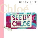 [SOLD OUT]V[ oC NG/SEE BY CHLOE z yEht@Xi[ CANDY NORTH P7155-N49z LfBJ[~zCg PVC yfB[Xz ObY ROUND ZIPPER WALLET[y/K]