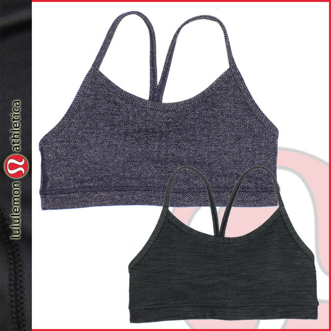 ルルレモン/lululemon ヨガ ブラトップ [Flow Y Bra 4] 2カラー ナイロン [レディース] トップス ブラ タンクトップ BRA TOP TANKTOP BLACK PURPLE NYLON YOGA [あす楽/正規]