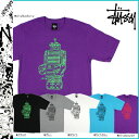 ステューシー STUSSY 半袖Tシャツ [ 6カラー ]STUSSY S S Tee Livin Tokyo Robot コットン メンズ [ 正規 ]