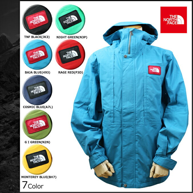 送料無料 ザ ノースフェイス THE NORTH FACE ナイロン レイン ジャケット メンズ 防水 撥水 2014年 新作 C368 7カラー MEN'S TURN IT UP JACKET [ 正規 あす楽 ]