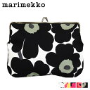 マリメッコ marimekko 財布 コインケース 小銭入れ がま口 花柄 037773 5カラー PUOLIKAS KUKKARO MINI UNIKKO レディース