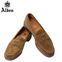 ALDEN オールデン ローファ メンズ シューズ HANDSEWN FLEX PENNY LOAFER WITH UNLINED VAMP Dワイズ 6243F